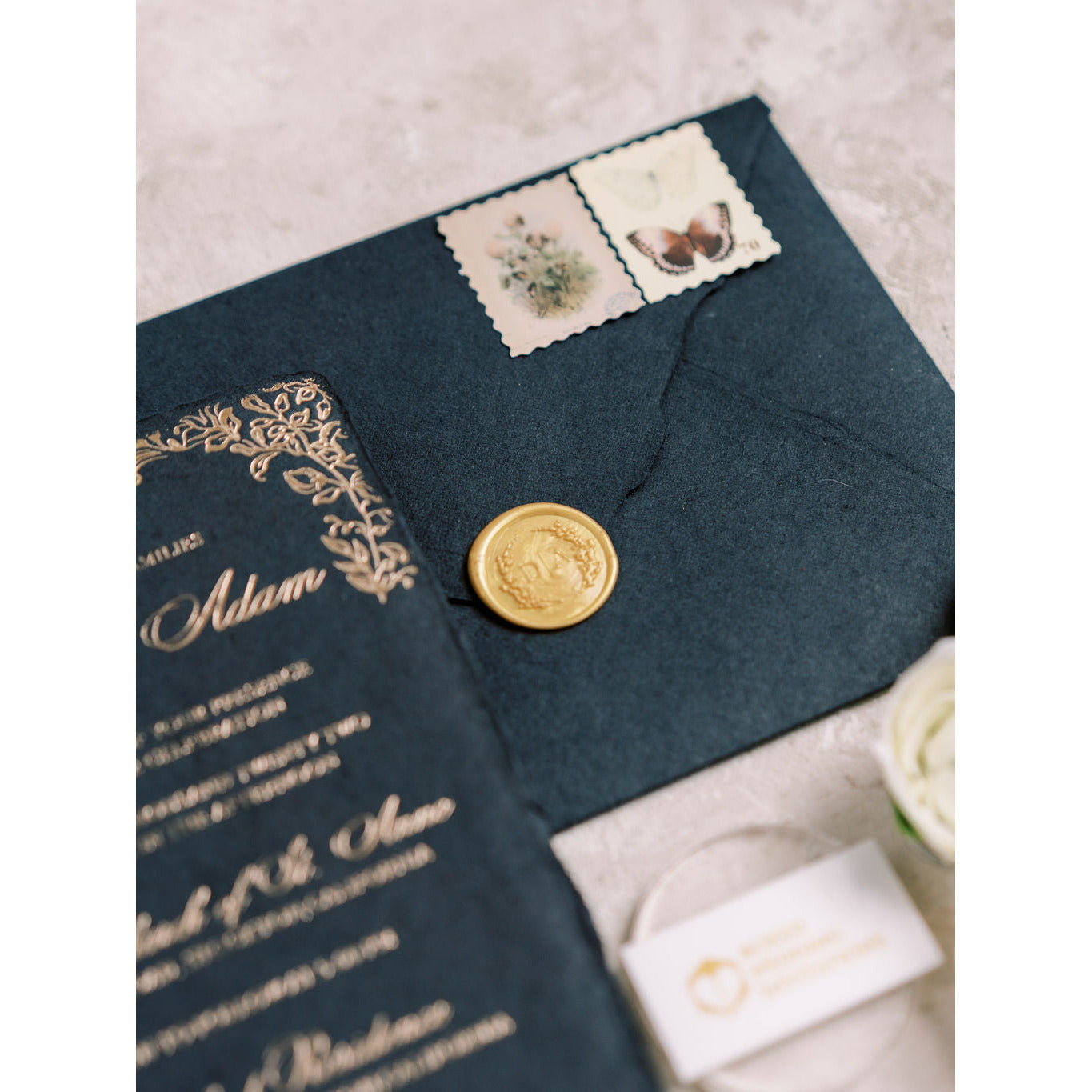 Black Folding Paper Box With Transparent Cover - Luxury Wedding  Invitations, Handmade Invitations & Wedding Favors