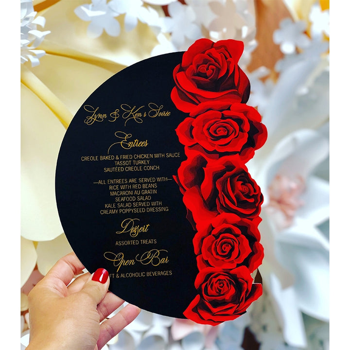 Rose wedding invitations 60 photos - Astyledwedding.com